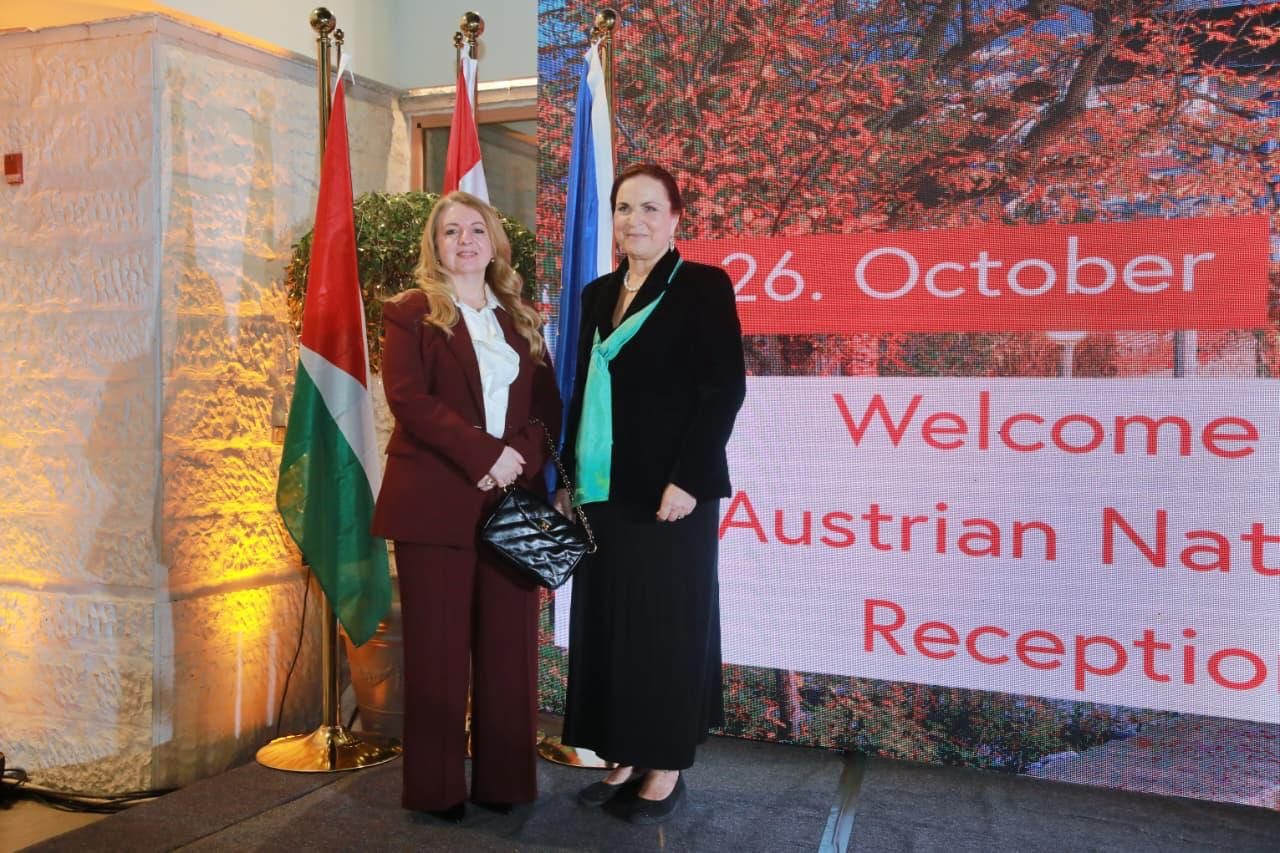 السفارة النمساوية تحتفل باليوم الوطني لبلادها