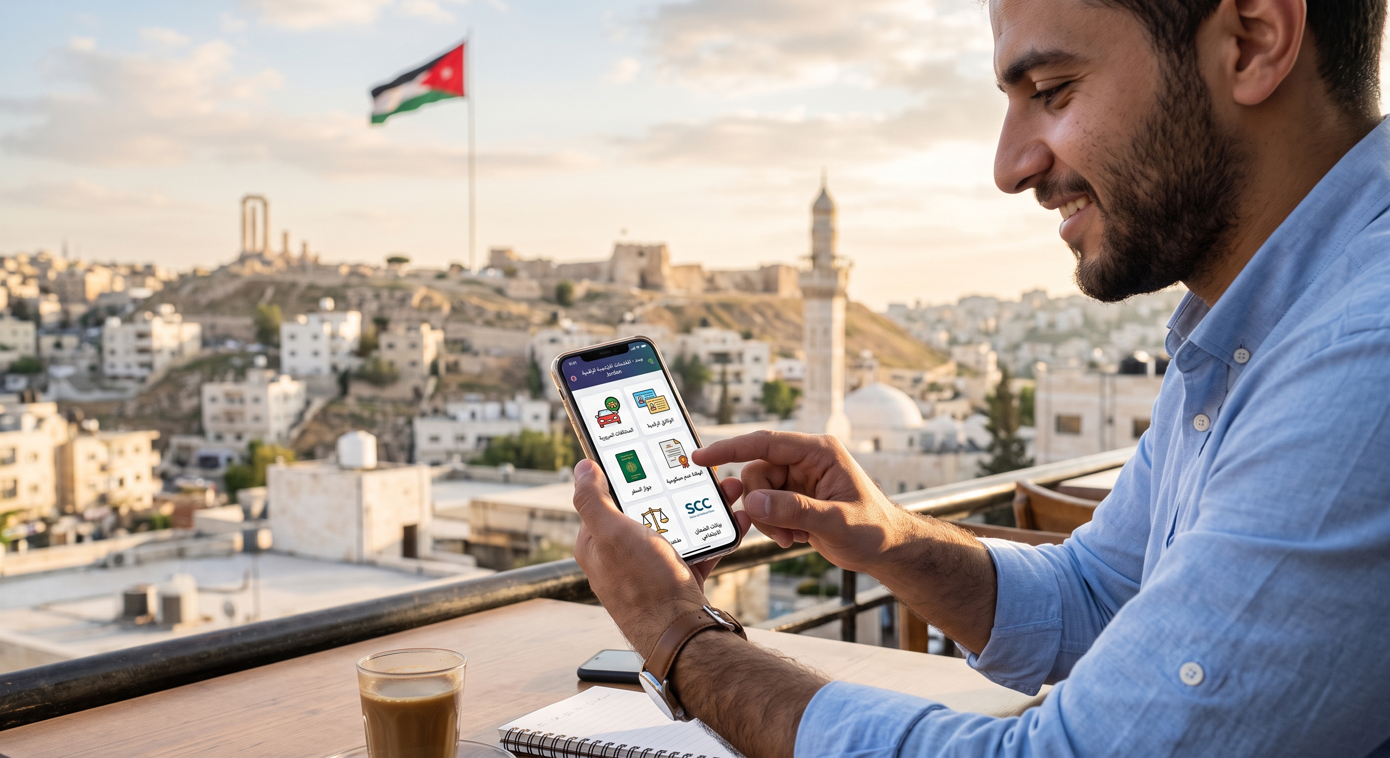 بدون مراجعة الدوائر ..  5 خدمات حكومية يمكنك إنجازها من هاتفك