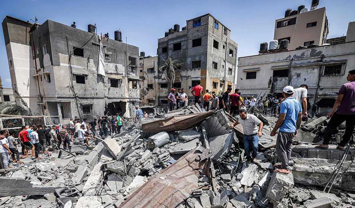 4 شهداء جراء قصف الاحتلال غرب مدينة غزة