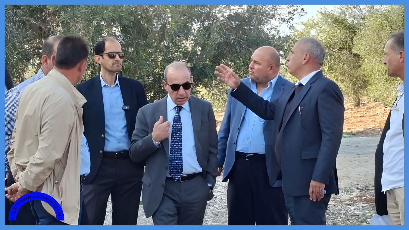 وزير الإدارة المحلية يتفقد بلديات في بني كنانة