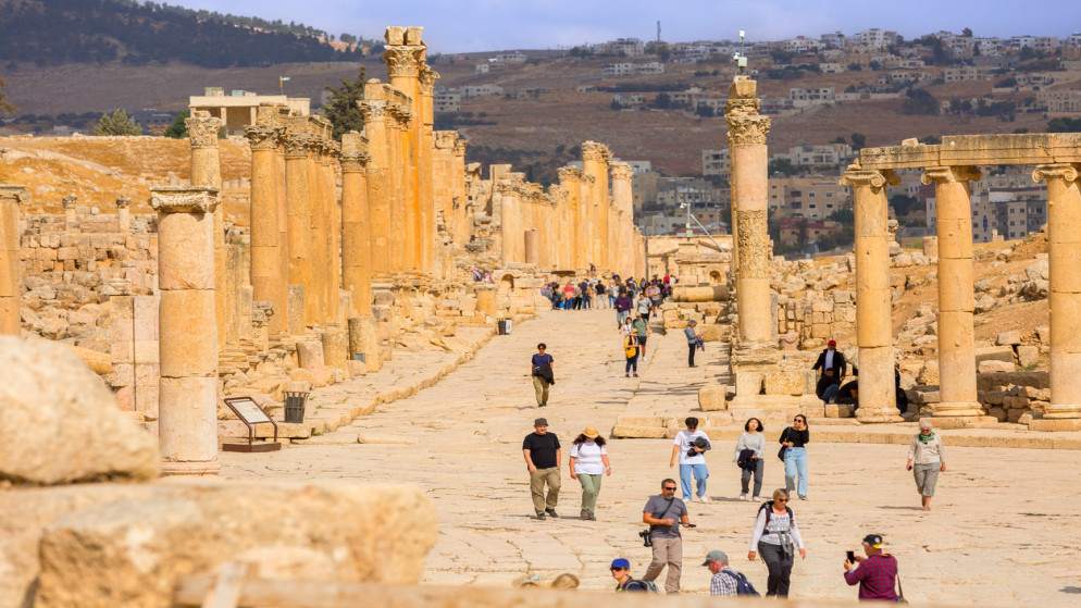 بلدية جرش تبدأ تنفيذ مشروع جرش المستدامة لترميم المواقع الأثرية