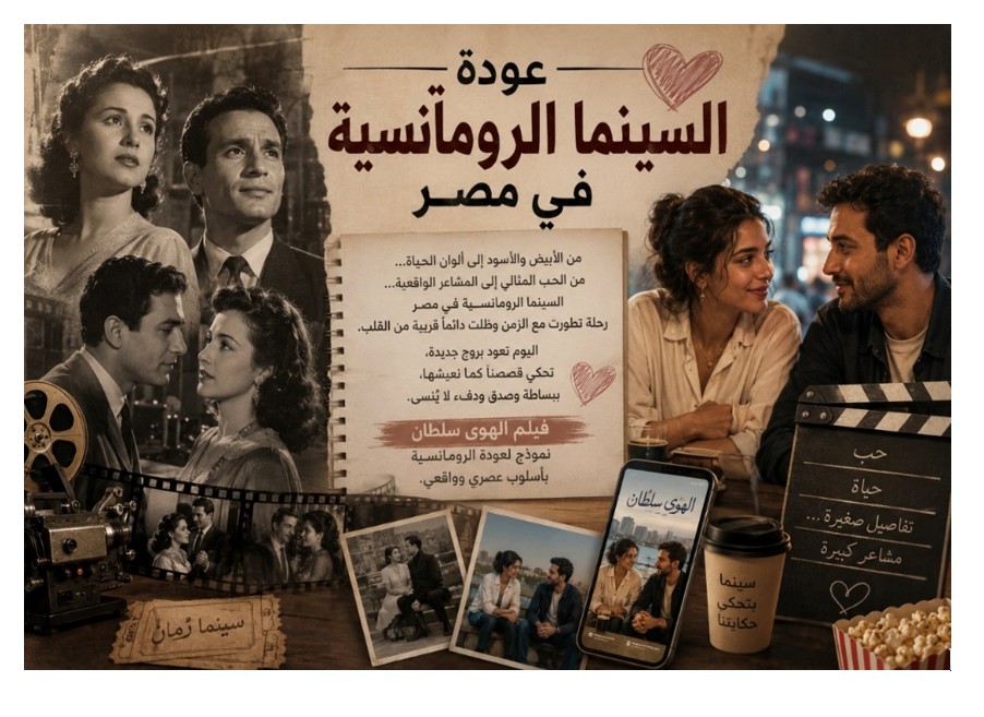 عودة السينما الرومانسية في مصر : فيلم الهوى سلطان