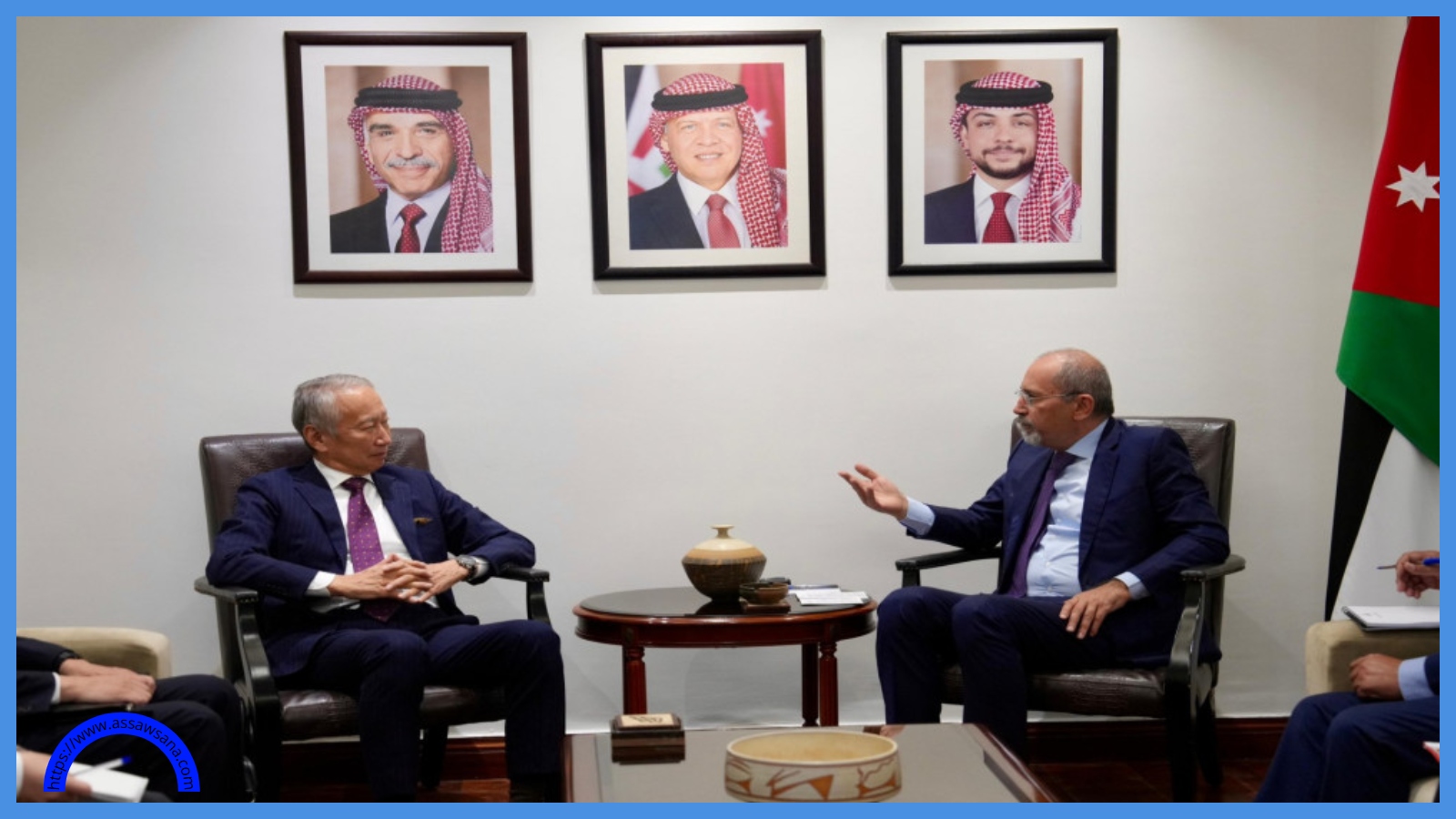 الأردن يؤكد ضرورة تكاتف الجهود لالتزام اتفاق غزة