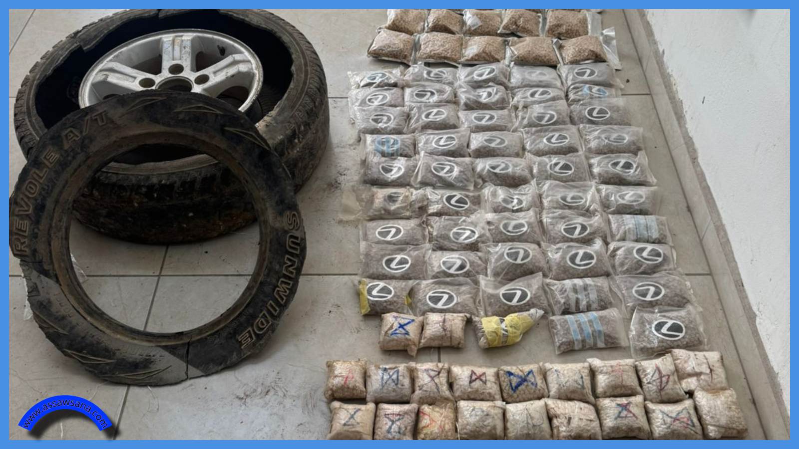  إحباط تهريب 138 ألف حبّة مخدرة بقضيتين منفصلتين