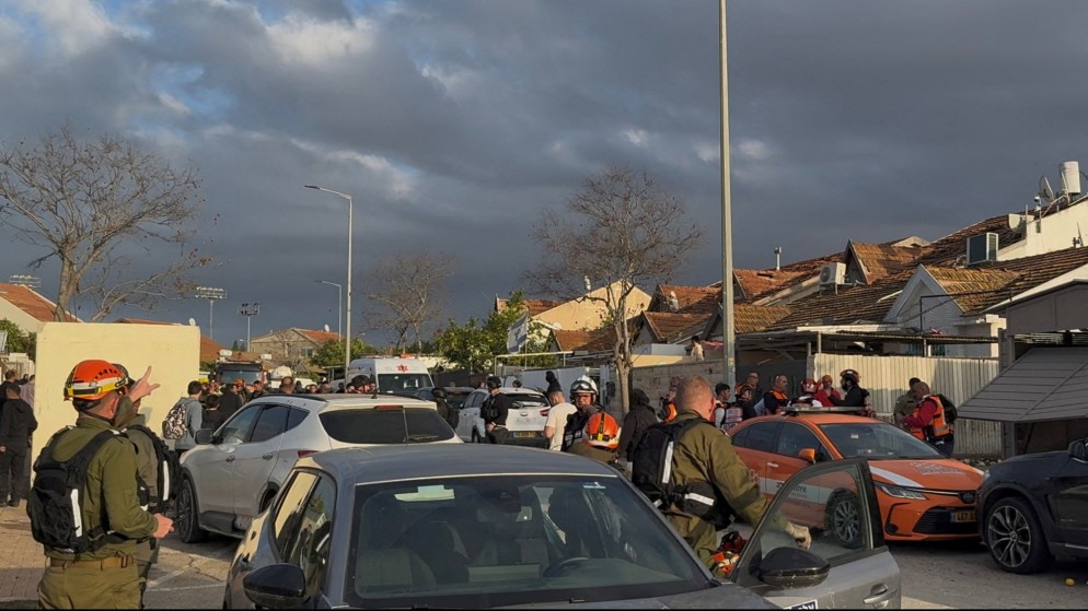 الجيش الإسرائيلي يتصدّى لهجوم صاروخي من إيران