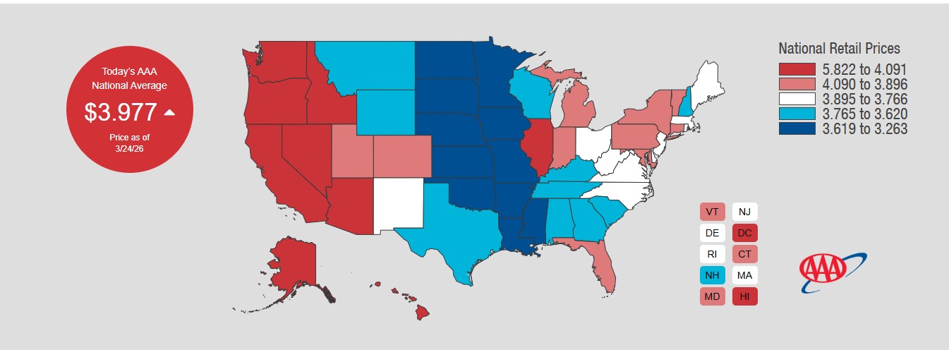 حرب إيران ترفع أسعار المشتقات النفطية بهذه الدول