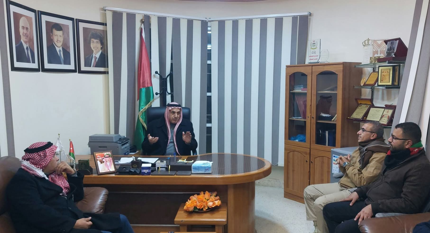 محافظ الطفيلة يتفقد الإجراءات المتخذة لفصل الشتاء