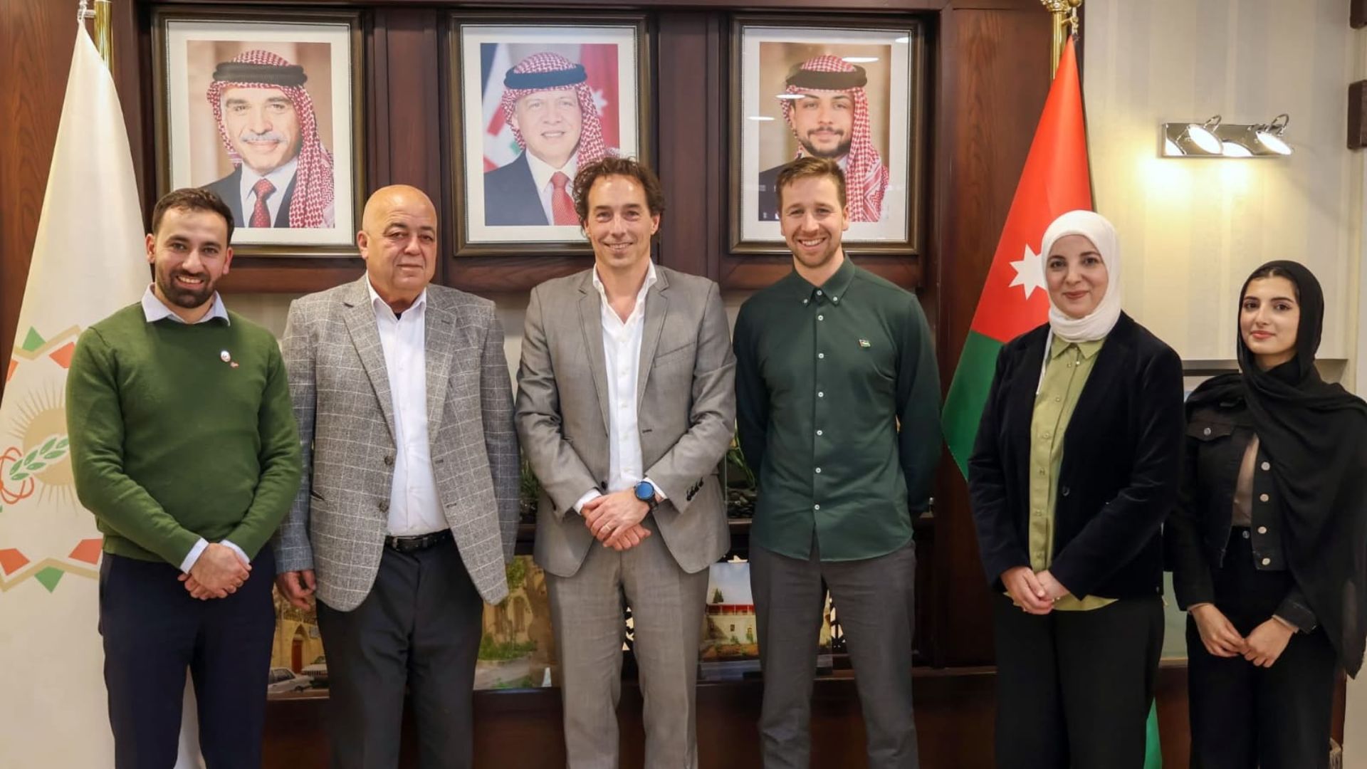 بلدية اربد تبحث مع شركة هولندية تعزيز التعاون