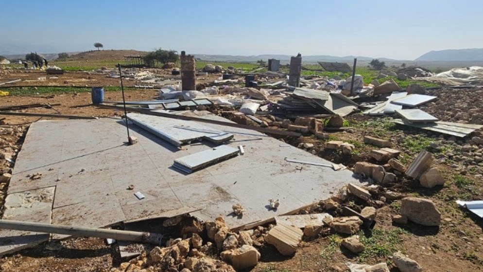 تهجير قسري لـ20 أسرة من تجمع شلال العوجا البدوي شمال أريحا