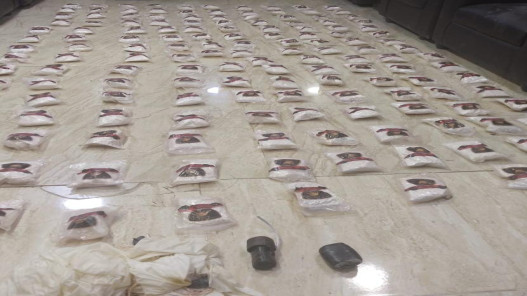 إحباط أربع محاولات تهريب مخدرات بوساطة بالونات