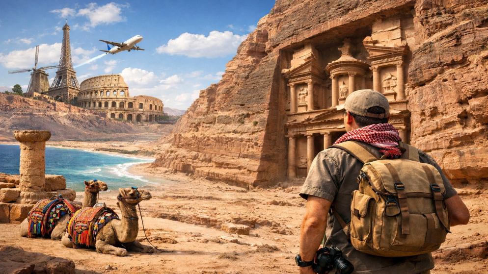 قفزة أوروبية بنسبة %17.4 تنعش السياحة الأردنية في يناير