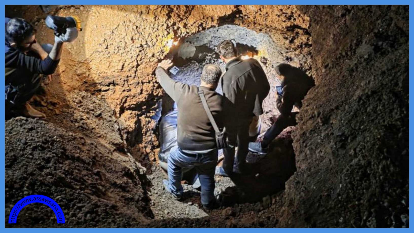 حقيقة العثور على مغارة ذهب في درعا السورية