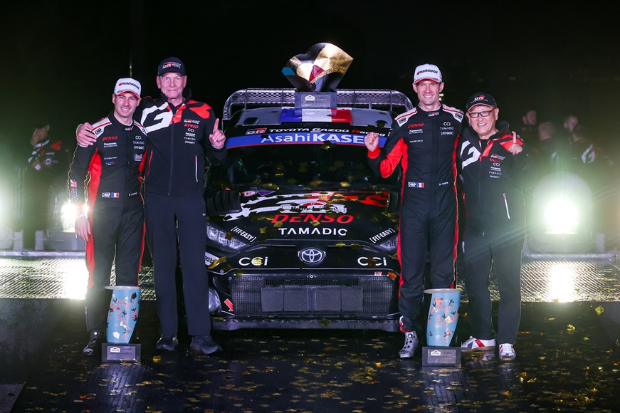 فوز مذهل لتويوتا جازو باليابان