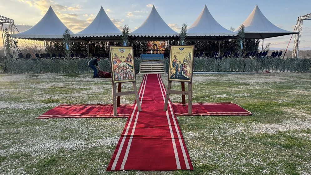 المغطس يحتضن صلاة الحج المسيحي السنوي