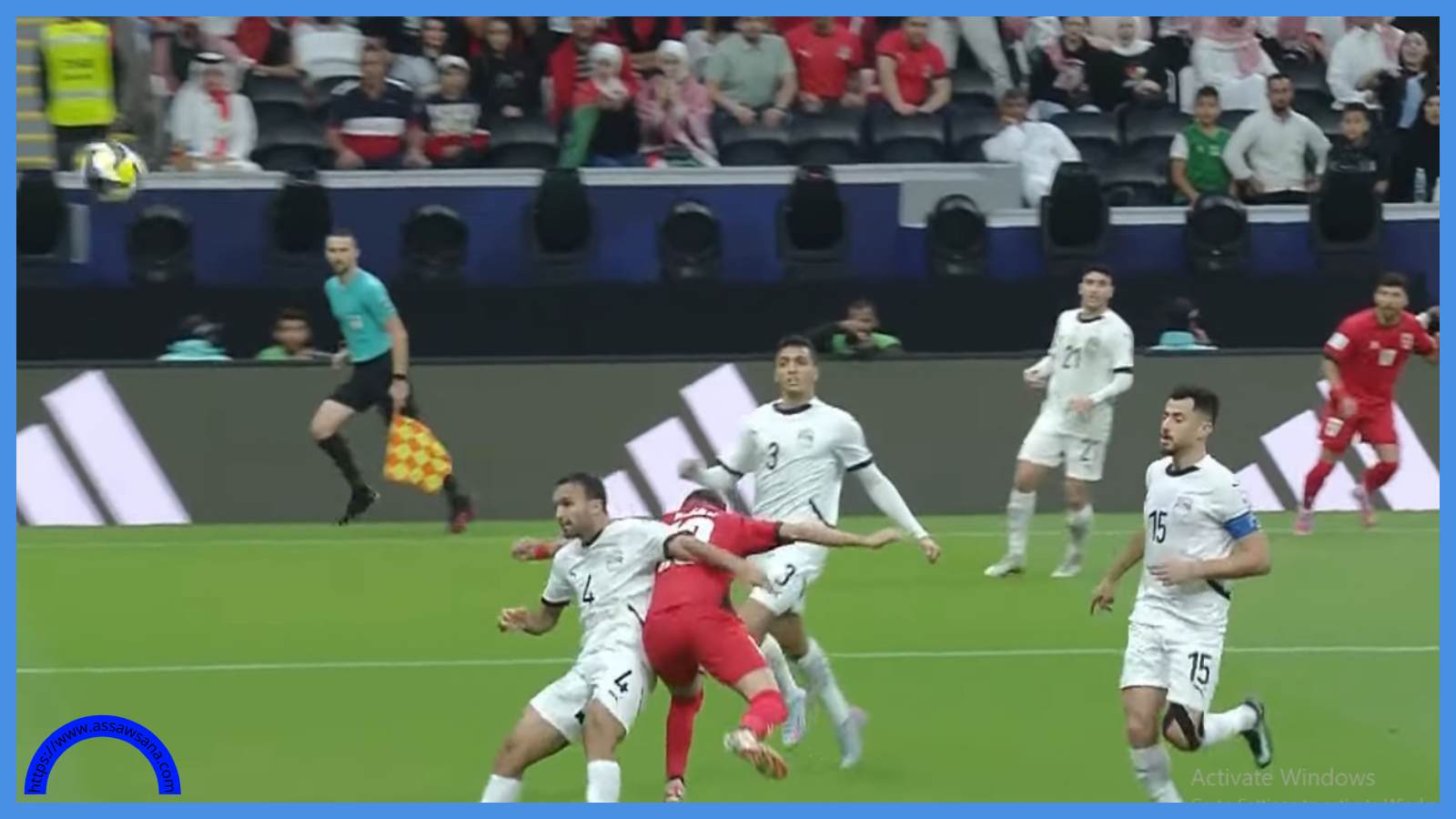 مباراة النشامى ومصر 2-0  ..   تحديث النتيجة