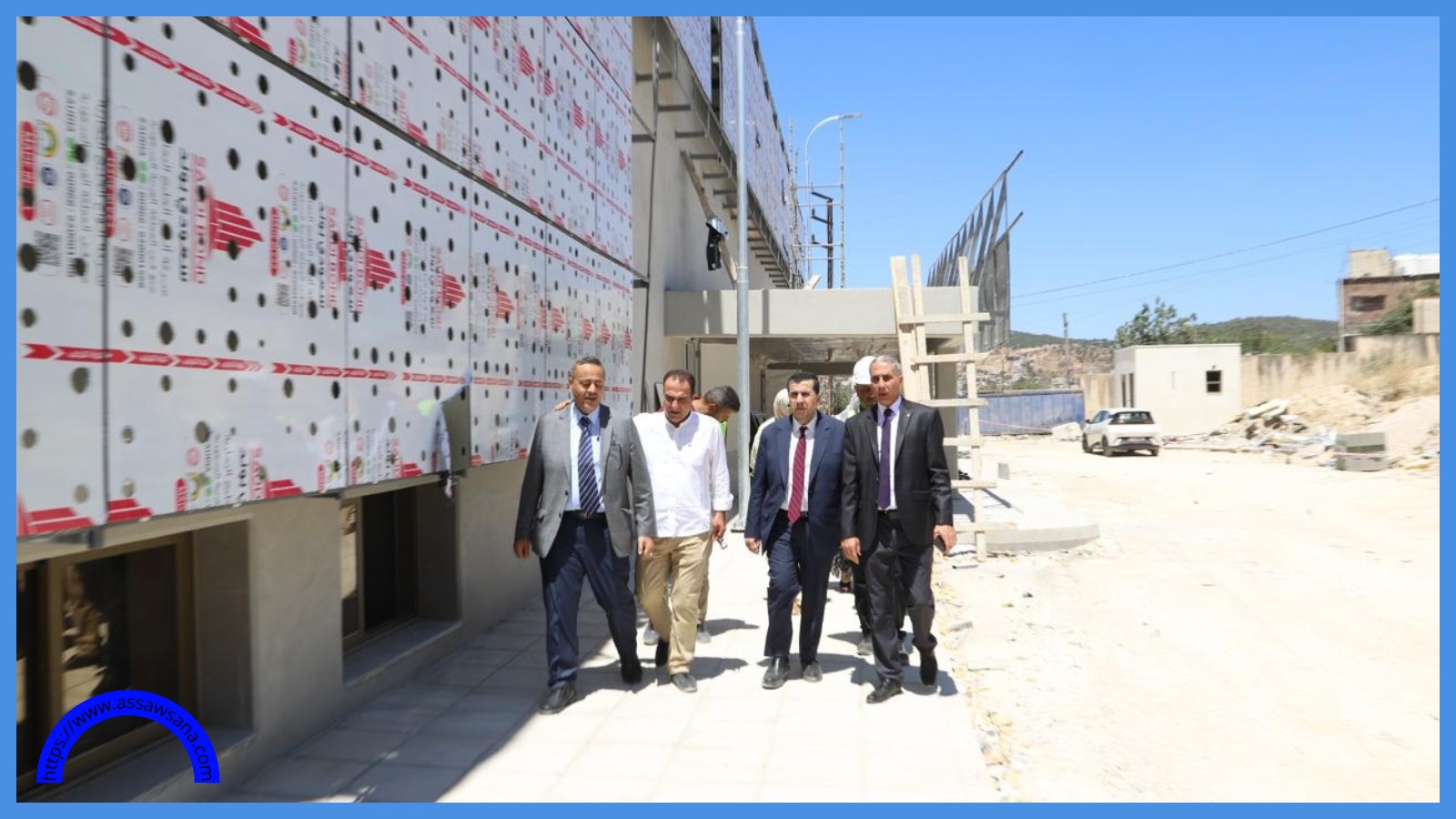 العجلوني يتفقد مشروعي كلية جرش التقنية وكلية عجلون الجامعية