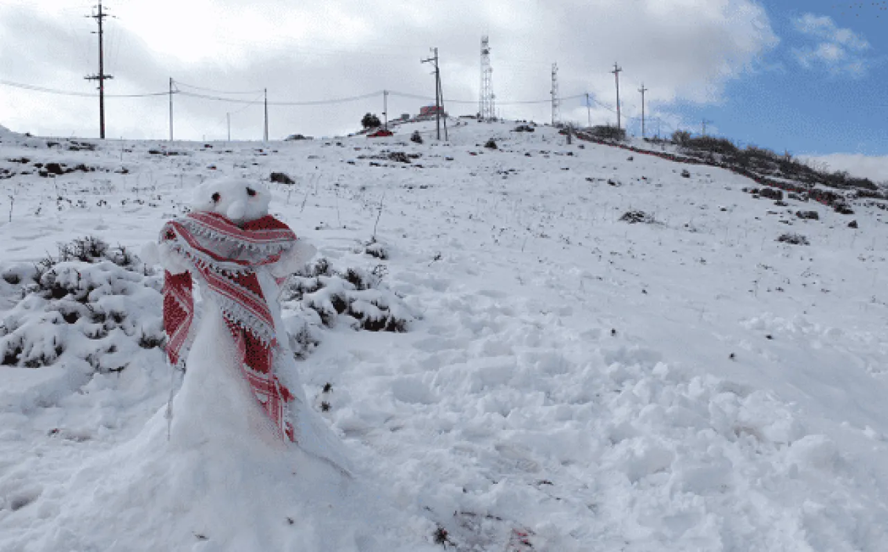 حقيقة تأثر المنطقة بعاصفة ثلجية نهاية العام