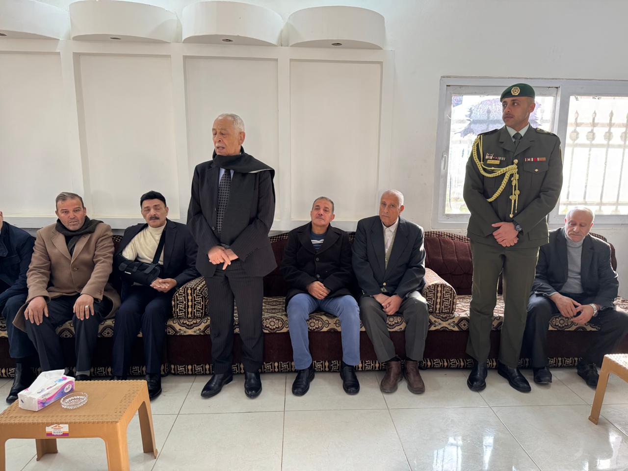  العيسوي يعزي عشيرتي الزيود والكساسبة