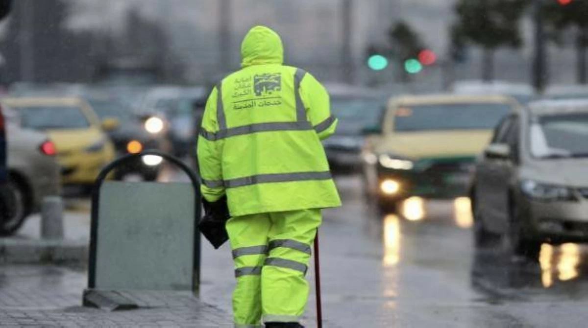 الأمانة تتعامل مع 235 ملاحظة خلال المنخفض