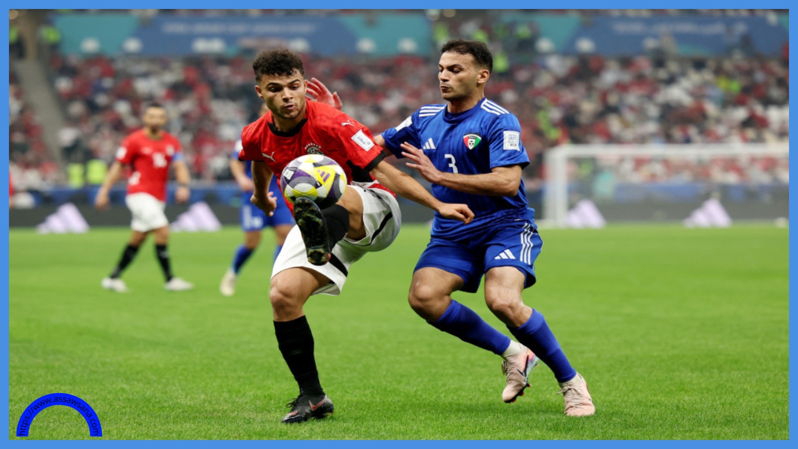 مجموعة النشامى: تعادل إيجابي بين الكويت ومصر 