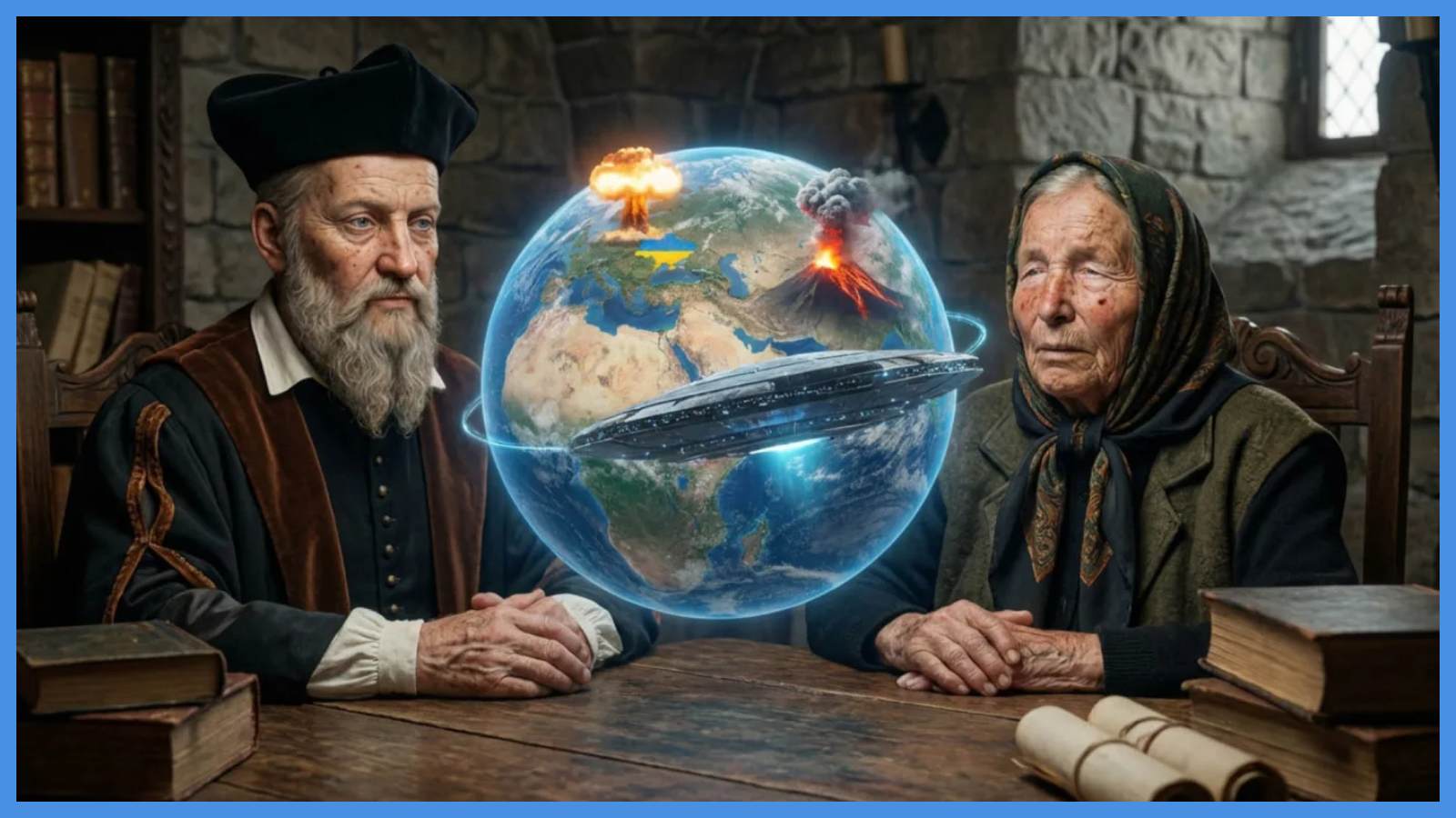 تنبؤات نوستراداموس وبابا فانغا المثيرة للجدل هل تحققت بـ 2025