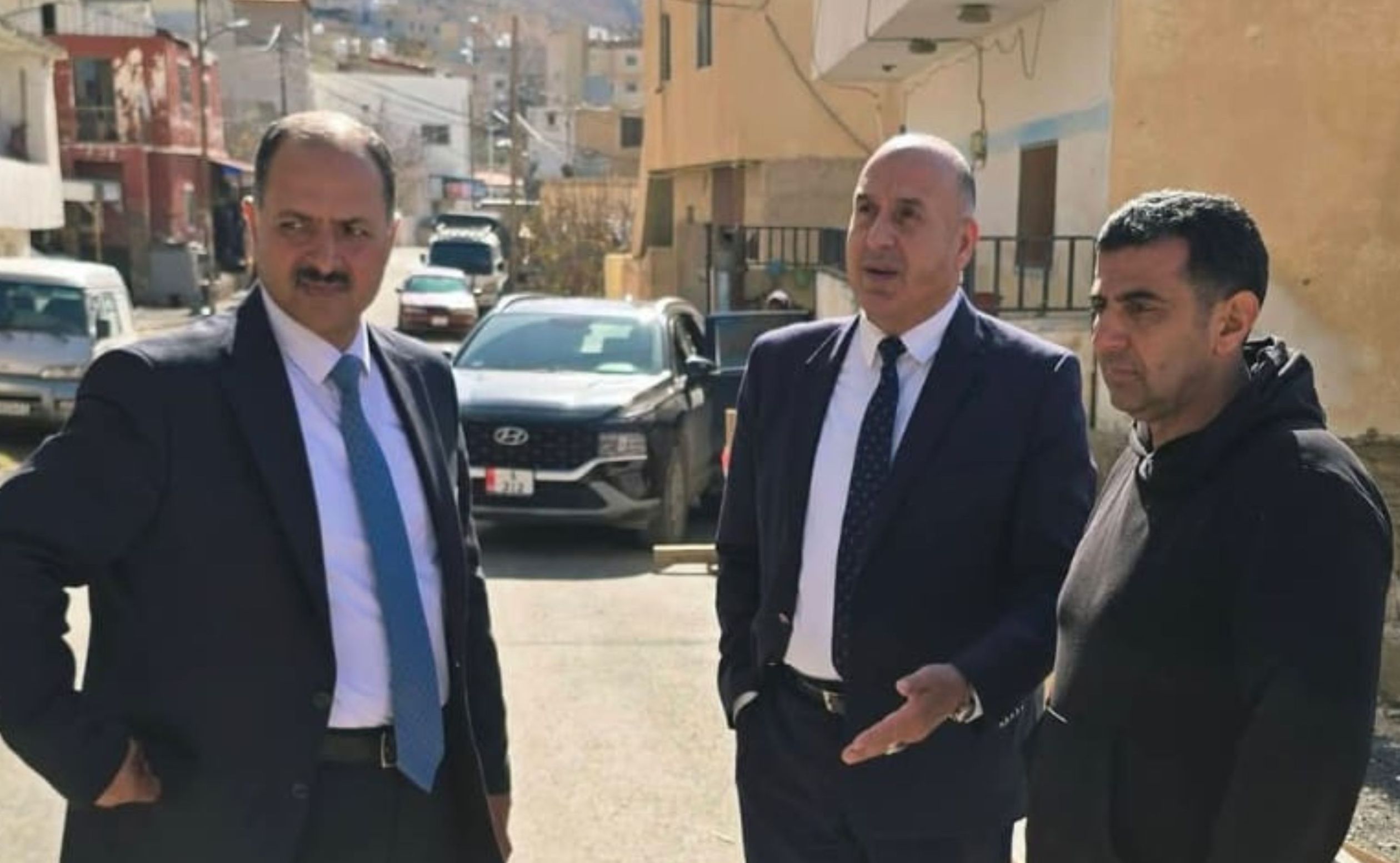 محافظ الطفيلة يتفقد عددا من المواقع المتضررة بسبب الأمطار الأخيرة