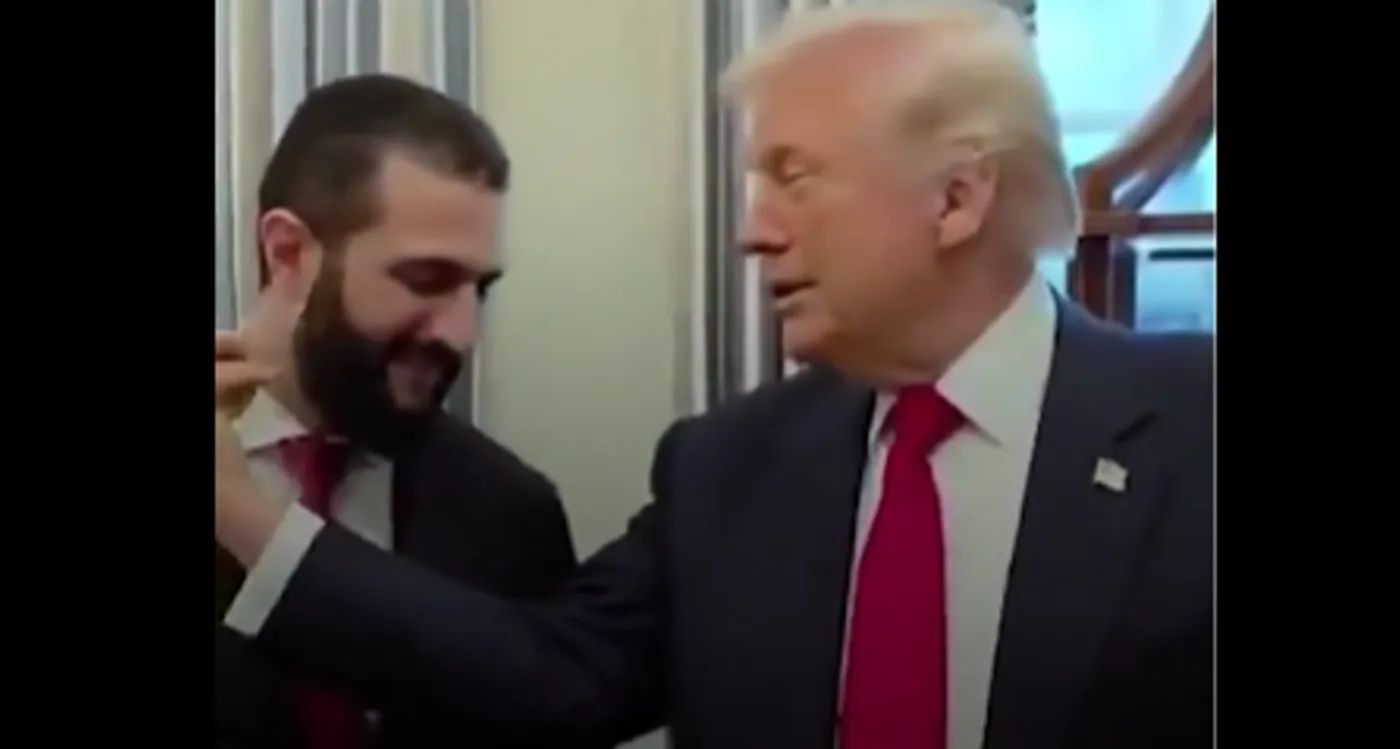 فيديو ترامب والشرع يثير تفاعلاً واسعًا بسبب عدد الزوجات 