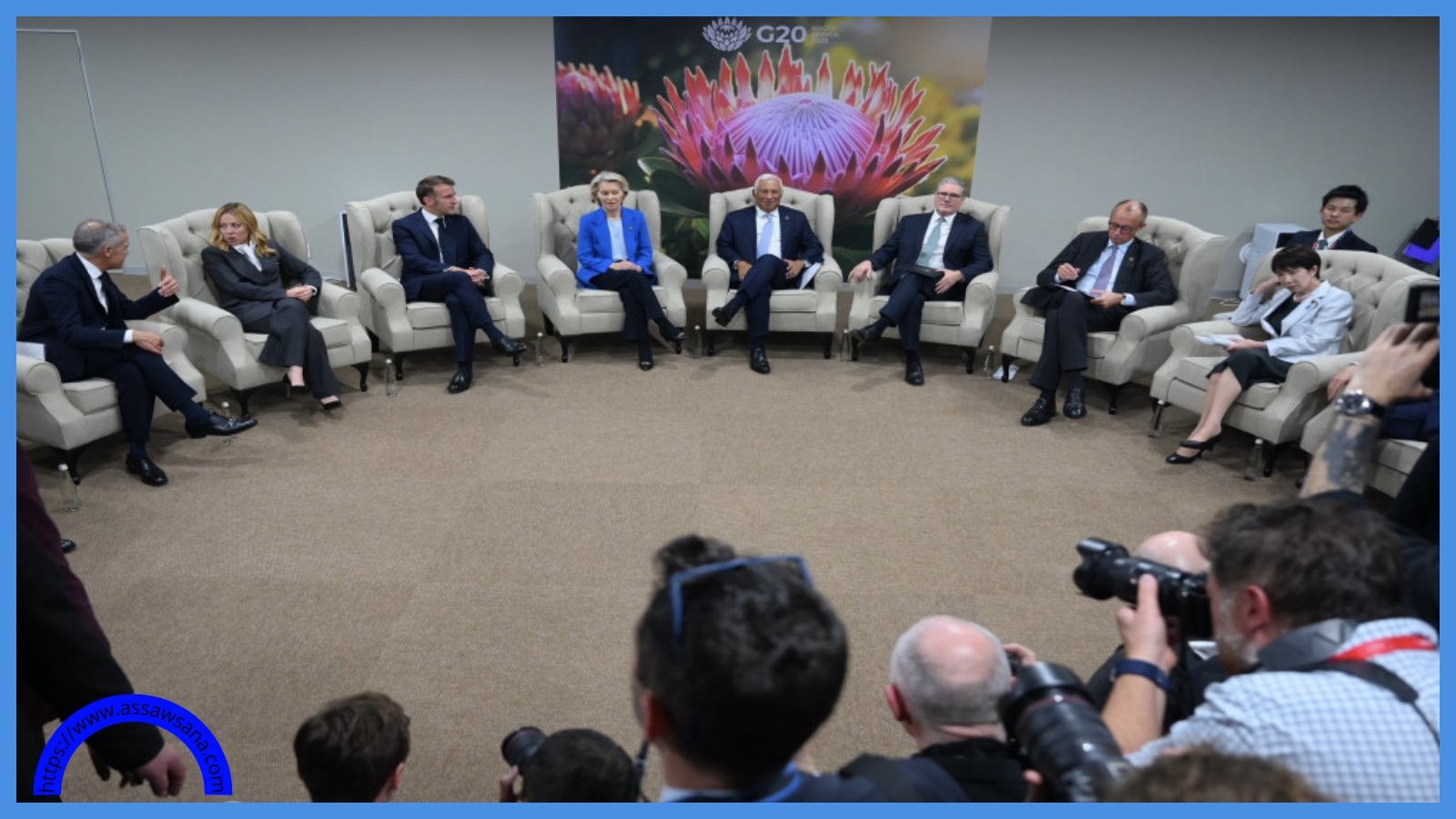 بيان من قادة الدول الغربية المشاركين بقمة العشرين