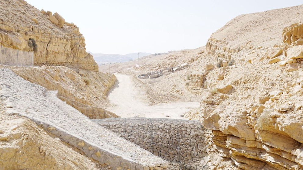 سلطة إقليم البترا تنشئ سدا تجميعيا في وادي موسى