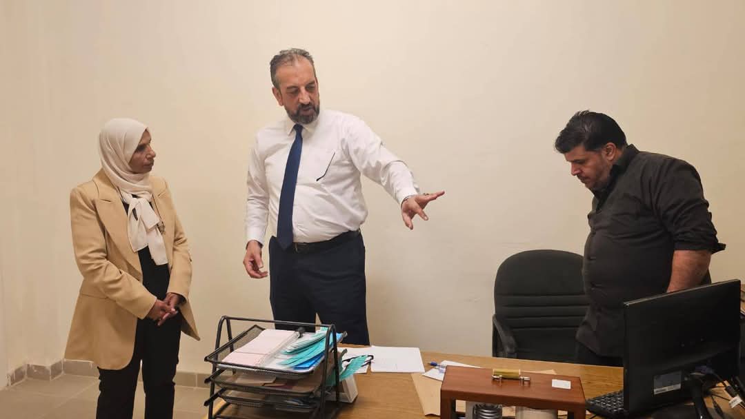 مدير الأرصاد الجوية يتفقد محطة رصد معان