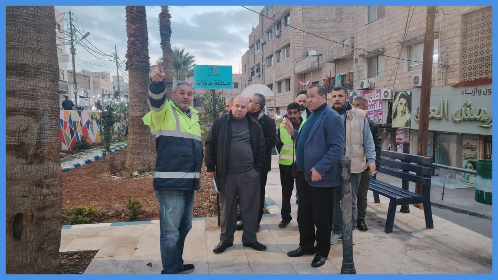 الرحامنة يتفقد جاهزية بلدية جرش للاحتفال بيوم الشجرة