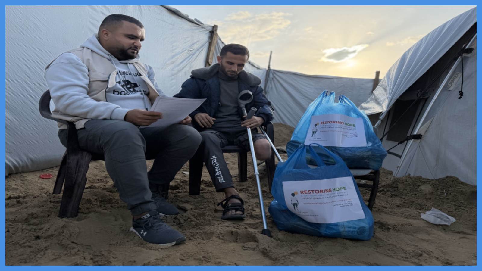 حملة أردنية تطلق برنامج الصحة العلاجية والتغذوية بغزة