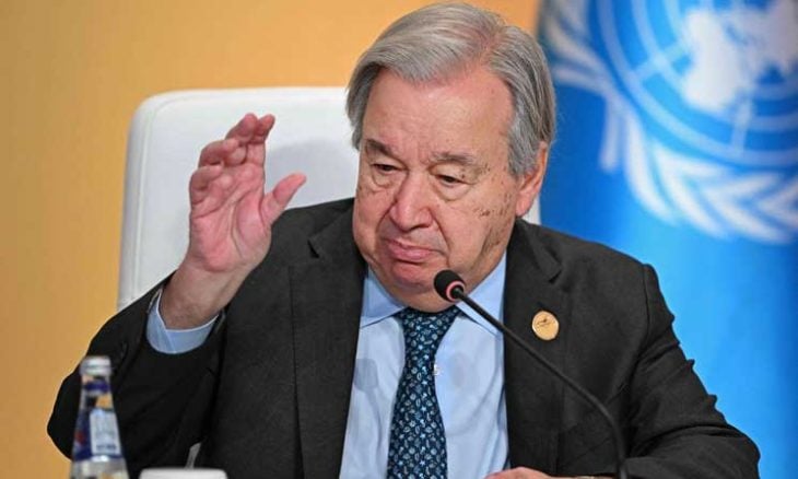 غوتيريش يدعو للانتقال إلى المرحلة الثانية من اتفاق غزة