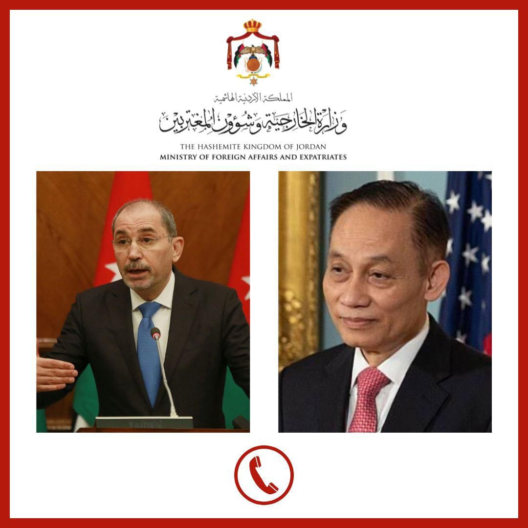 الصفدي وترونج يبحثان تداعيات التصعيد الخطير بالمنطقة