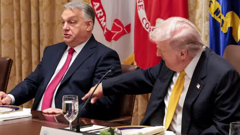 أوربان يمازح ترامب ويطلب استعارة المتحدثة باسمه