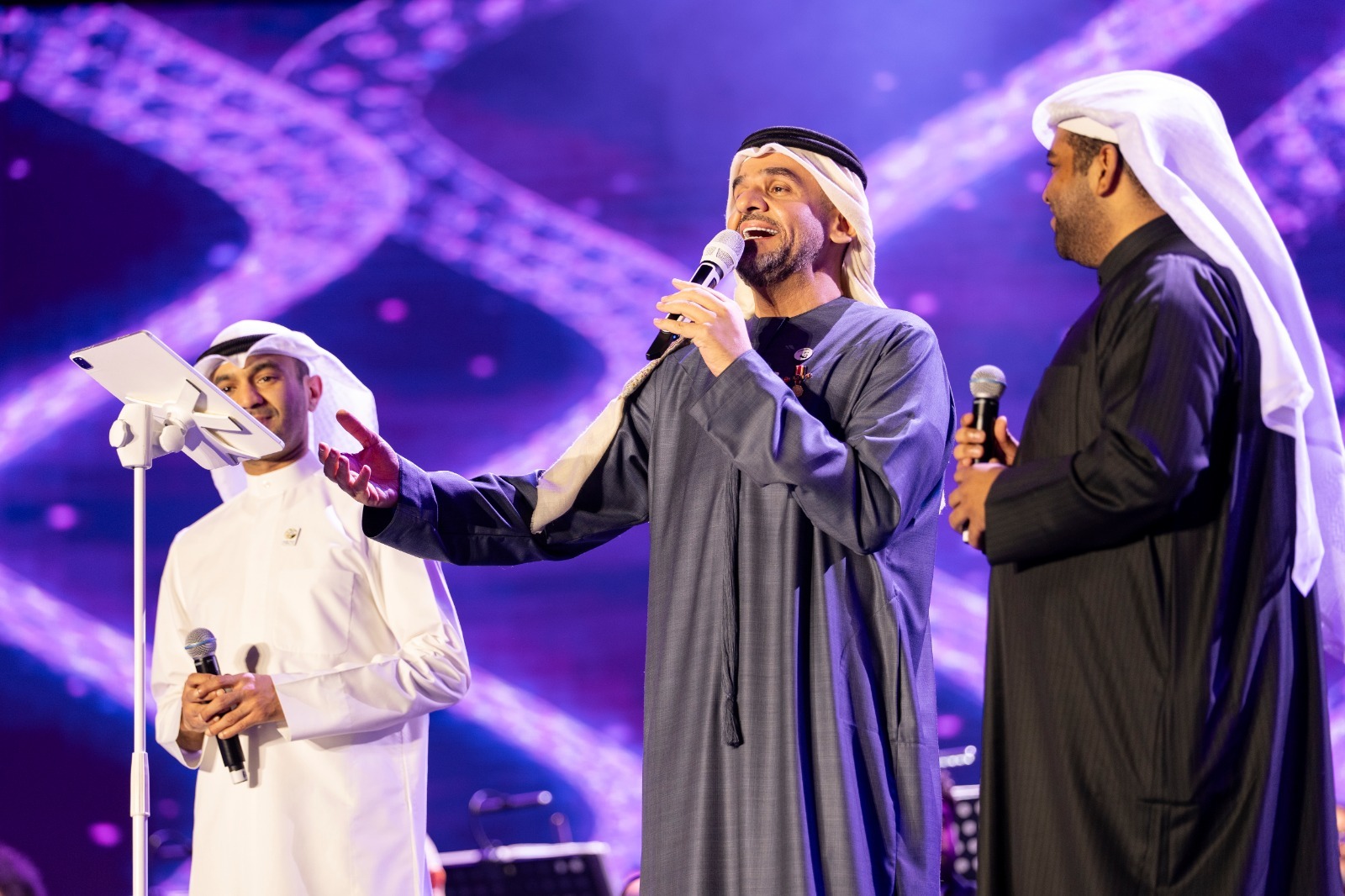 ليلة استثنائية لحسين الجسمي  باحتفالية الإمارات والكويت إخوة للأبد