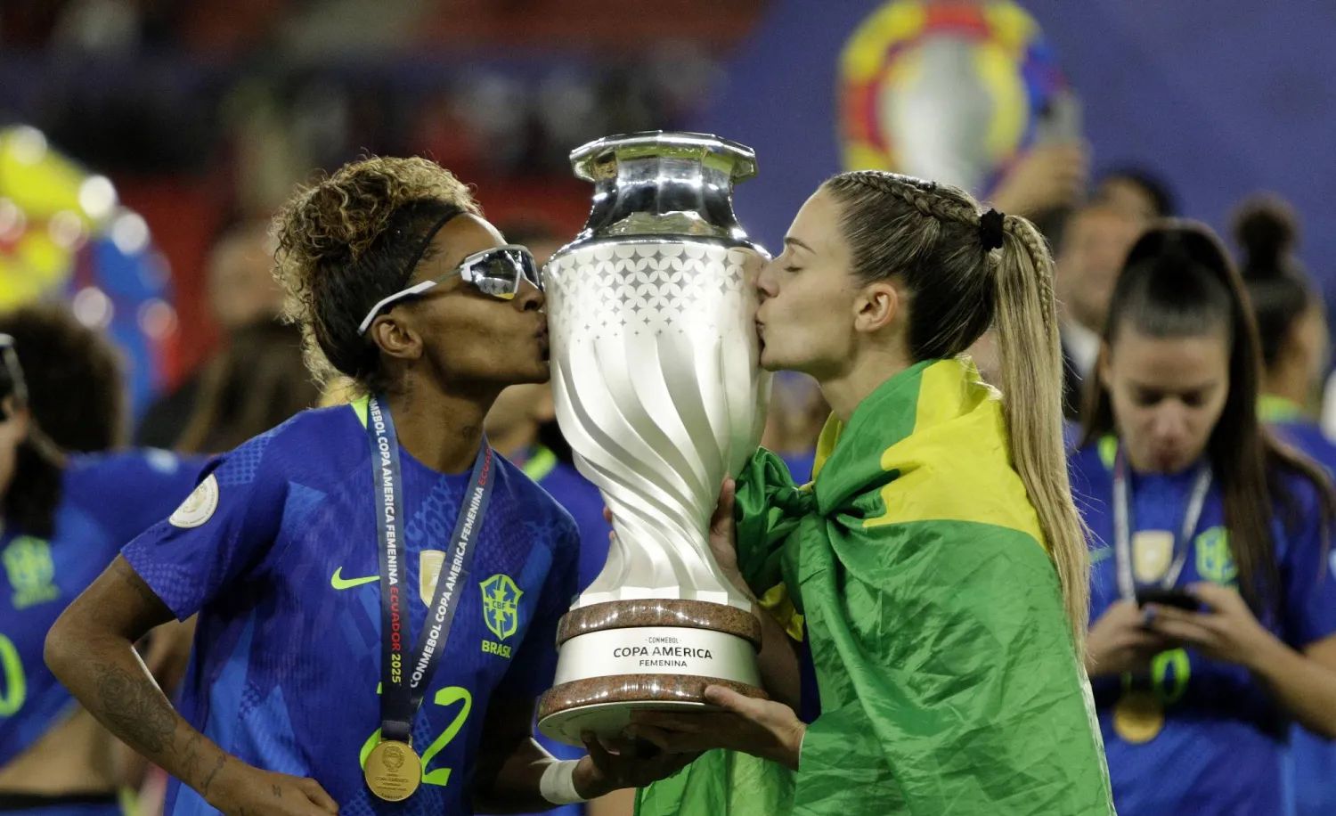 البرازيل تهزم كولومبيا في نهائي كوبا أميركا للسيدات