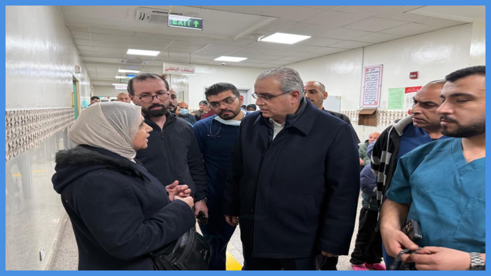 البدور بجولة ليلية مفاجئة لمستشفى الأمير حمزة ..  إيعاز