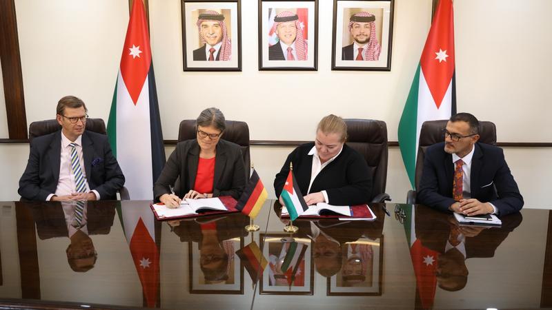 ألمانيا تموّل برنامج التحديث الأردني بـ75 مليون يورو