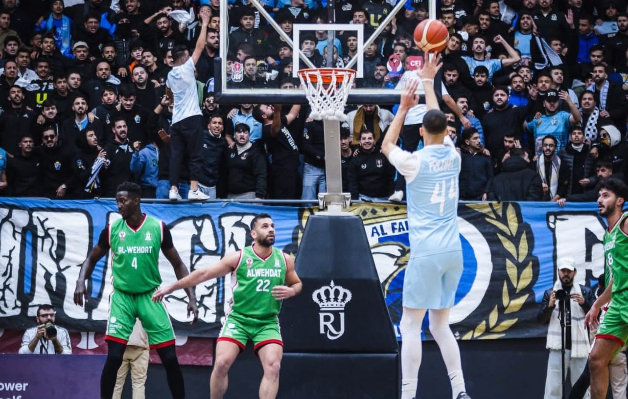 الفيصلي يتفوق على الوحدات في الدوري الممتاز لكرة السلة