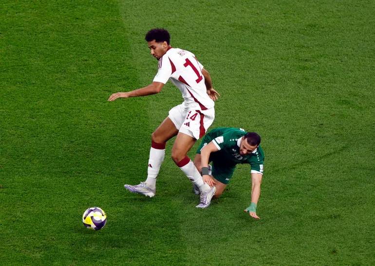 تعادل مثير بين قطر وسوريا في منافسات كأس العرب