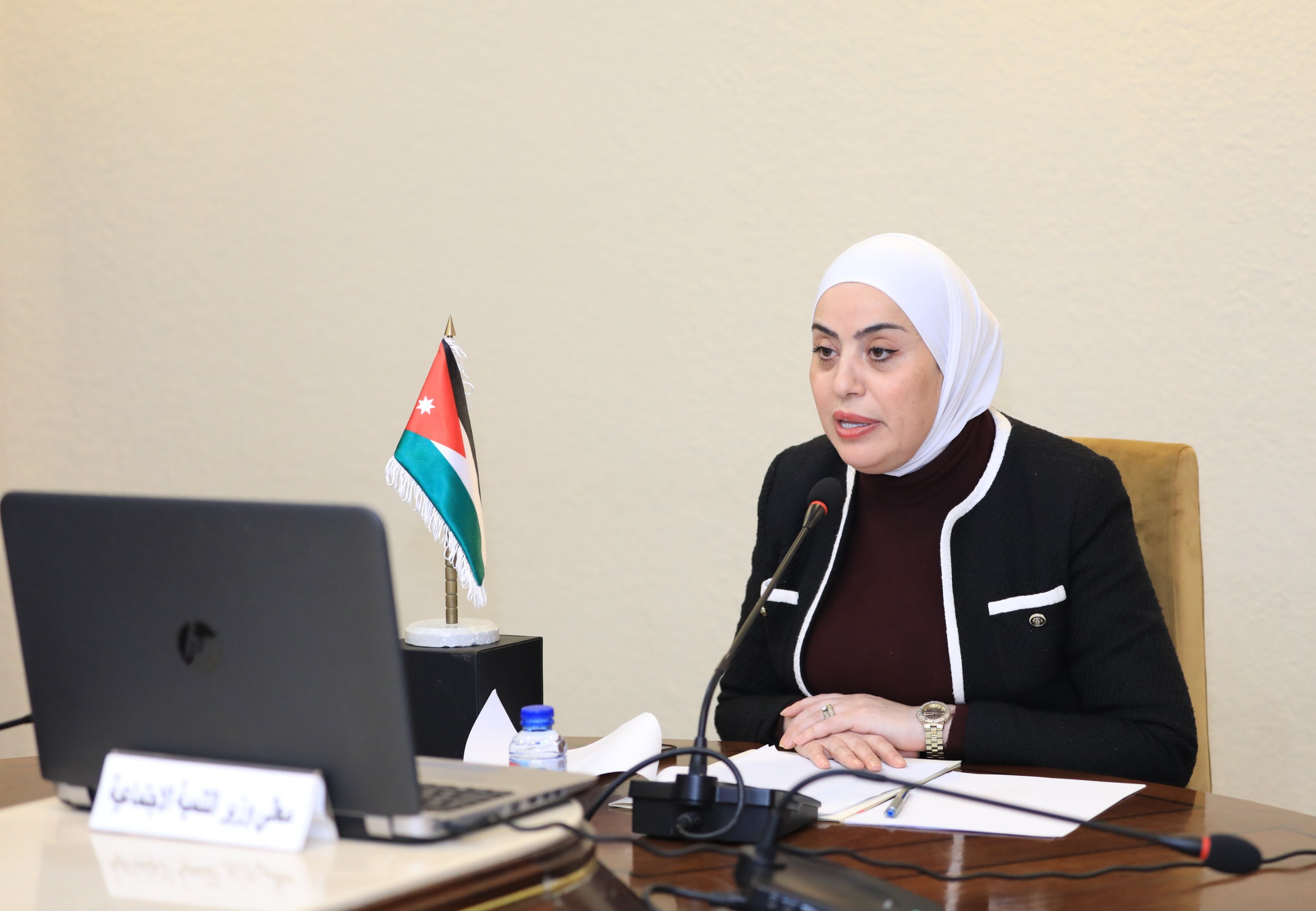 بني مصطفى تشارك بأعمال الدورة الـ45 للجنة المرأة العربية