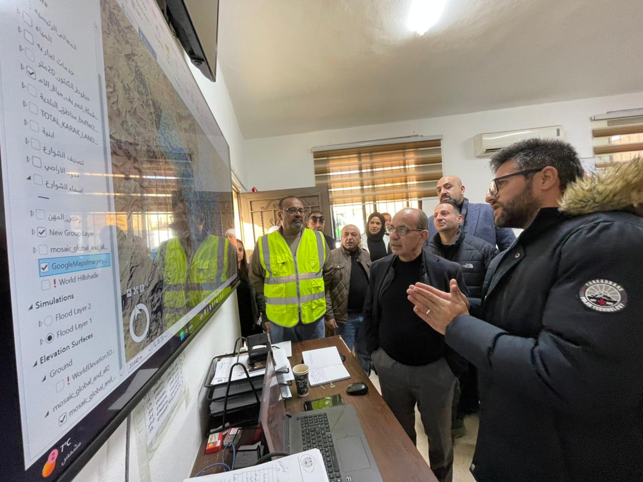 حلول مستدامة لإعادة تأهيل المواقع المتضررة من الأمطار بالكرك