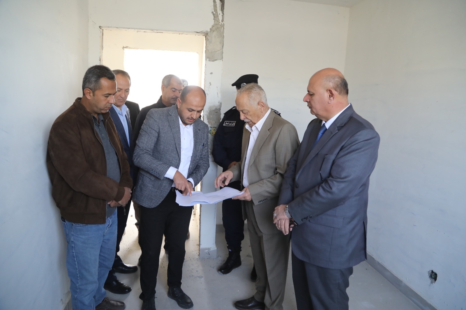 العيسوي يتفقد مشاريع مبادرات ملكية في جرش ..  صور