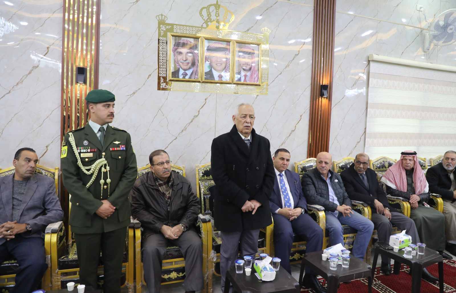 العيسوي يعزي العجارمة والعمايرة والرحامنة والنجار وأبو حسان