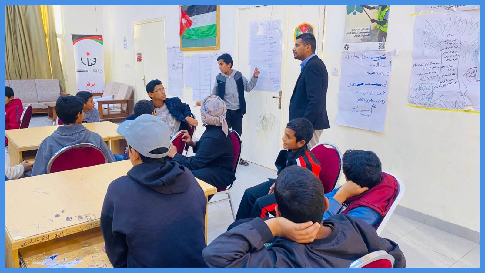 اختتام فعاليات برنامج التطوّع الأخضر بالعقبة