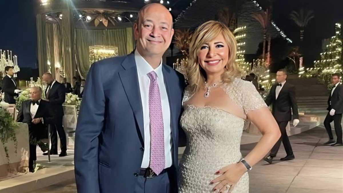 بعد 25 سنة زواج ..  طلاق عمرو أديب ولميس الحديدي رسمياً