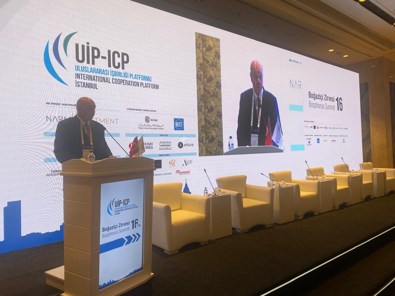  الفايز يُلقي كلمة بمؤتمر قمة البوسفور الـ16 في إسطنبول