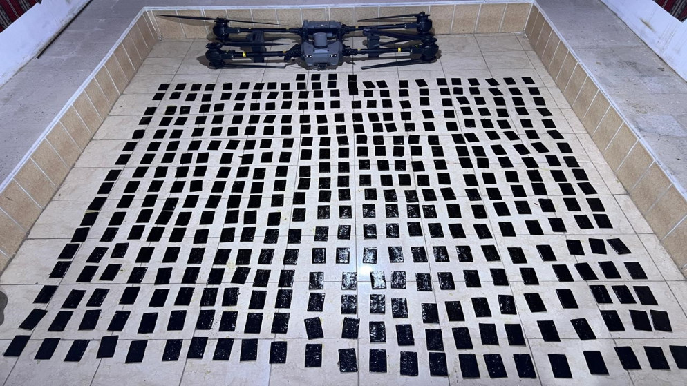 إحباط محاولة تهريب مواد مخدرة بواسطة مسيّرة