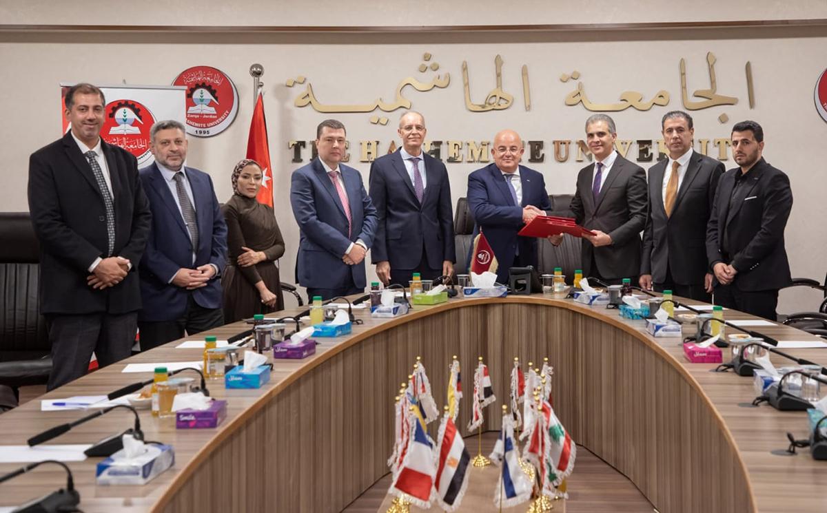 تعاون مؤسسي بين الجامعة الهاشمية وصناعة الأردن 